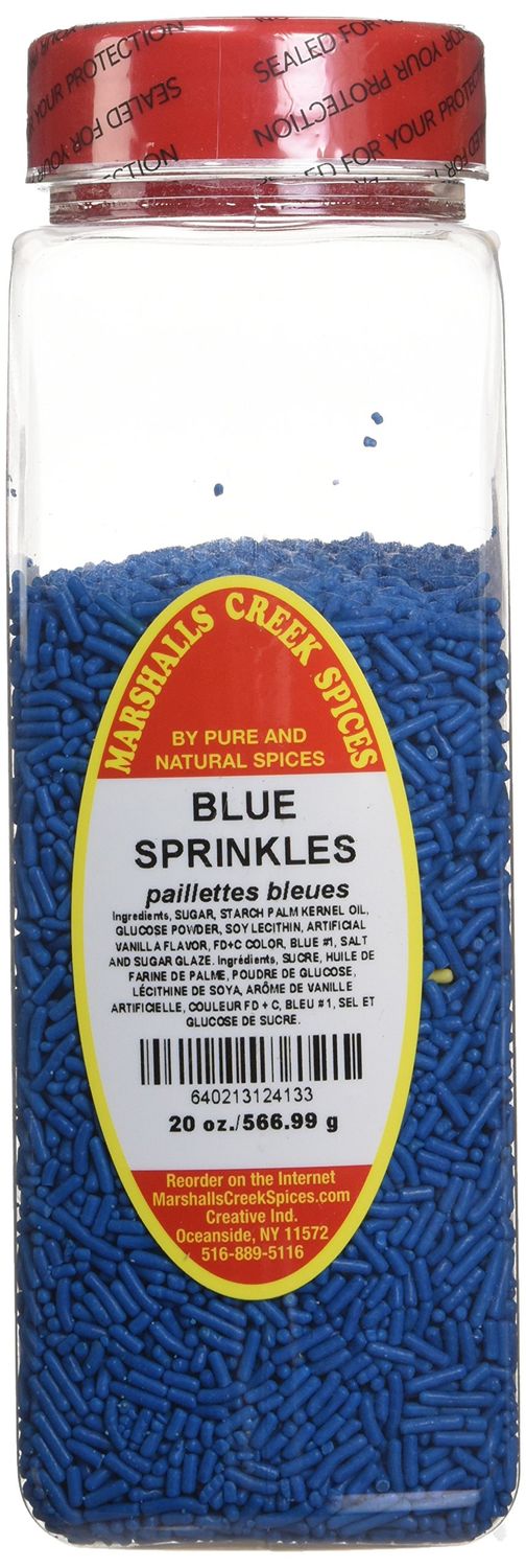 Marshalls Creek Spices Sprinkles Seasoning, Blue, XL Size, 20 Ounce