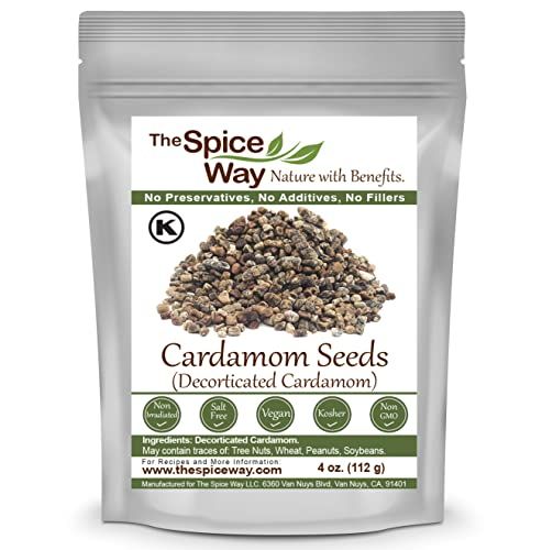 The Spice Way Cardamom Decorticated - (4 oz) made from premium green cardamom pods