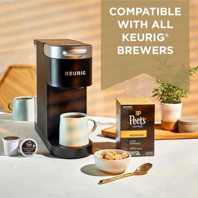 Peet's Coffee Peets Coffee Sumatra K-Cup Coffee Pods for Keurig Brewers, Dark Roast, Pods, Single Origin Sumatra, 32 Count