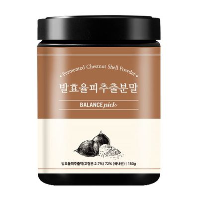 BALANCE PICK Chestnut Inner Shell Powder 6.35oz/180g - Product of Korea