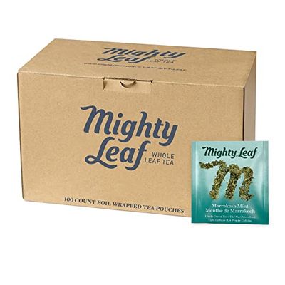 Mighty Leaf Tea - Marrakesh Mint - 100 Pouches Foil Wrapped