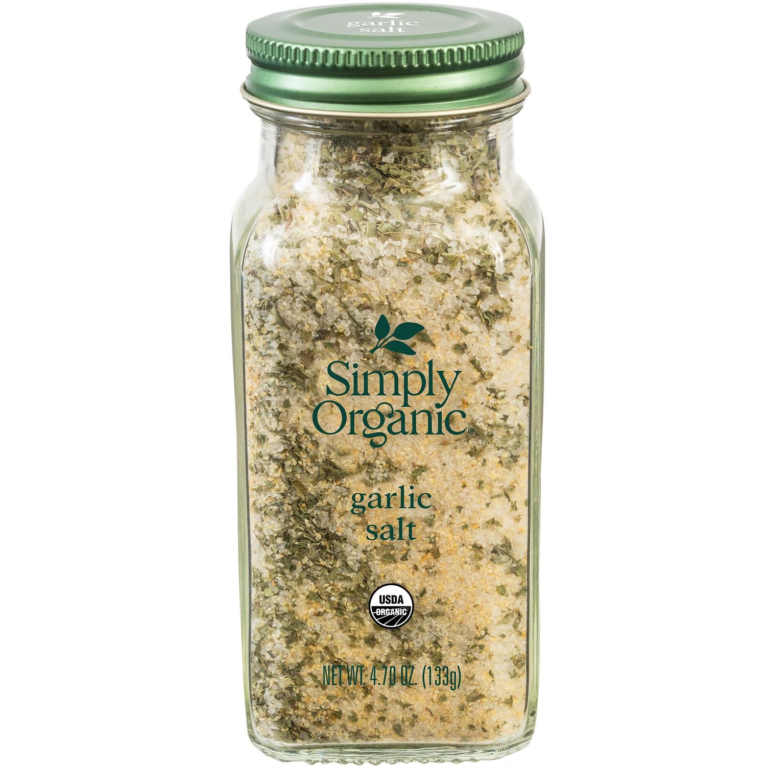 Simply Organic Garlic Salt, Certified Organic | 4.7 oz