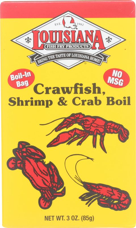 Louisiana Boil Crab Seed Bag, 3 oz