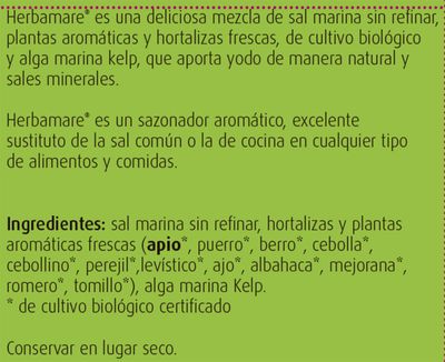 A.Vogel - Herbamare Sea Salt, Herbs and Vegetables - 250g
