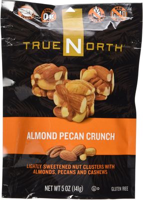 True North Almond Pecan Crunch Nut Clusters 5oz Bag