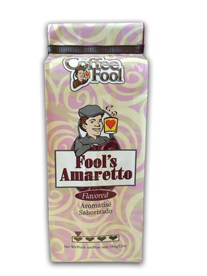 Coffee Fool&#39;s Decaf Amaretto (Whole Bean)