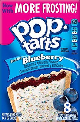 Kellogg's Pop-Tarts Frosted Blueberry Toaster Pastries 8 ct