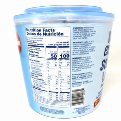 Rovira Lite Soda Crackers, 23 oz. Bucket - Extra Fresh - Light, Crunchy, and Delicious