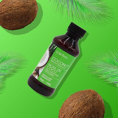 LorAnn Coconut Bakery Emulsion, 4 ounce bottle