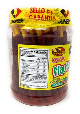 Flautirriko Tarugos Tamarindo Tamarind Candy Sticks 50 Pcs 550g Always Fresh
