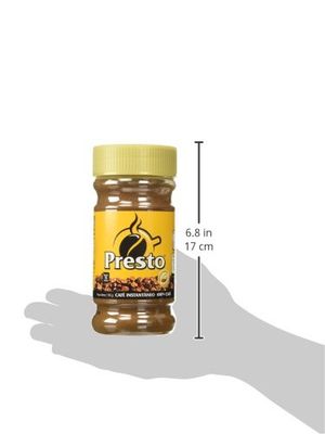 Cafe Presto Instant Coffee from Nicaragua - (150 gr) 4 Pack