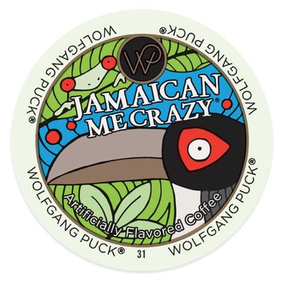 Wolfgang Puck Jamaican Me Crazy 24 Single Serve Cups (Pack of 4), Compatible with All Keurig K-Cup Brewers, including Keurig 2.0, 24 Count (Pack of 4)