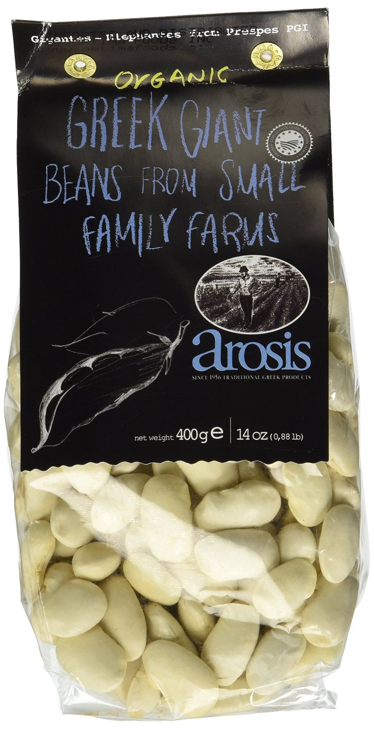 Arosis Organic Dry Greek Giant Beans - 14 oz