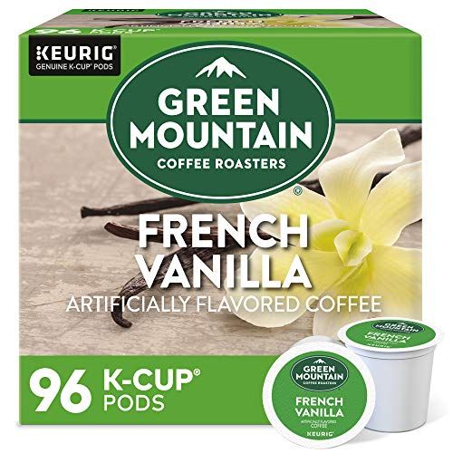 Green Mountain Coffee Roasters French Vanilla Coffee, Keurig Single-Serve K-Cup pods, Light Roast, 96 Count