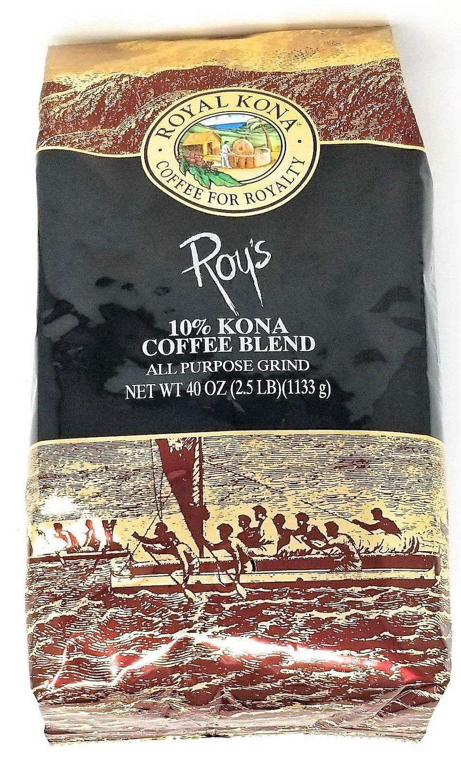 Royal Kona Coffee Roy&#39;s Signature Series (All Purpose Grind) - 2.5 lbs