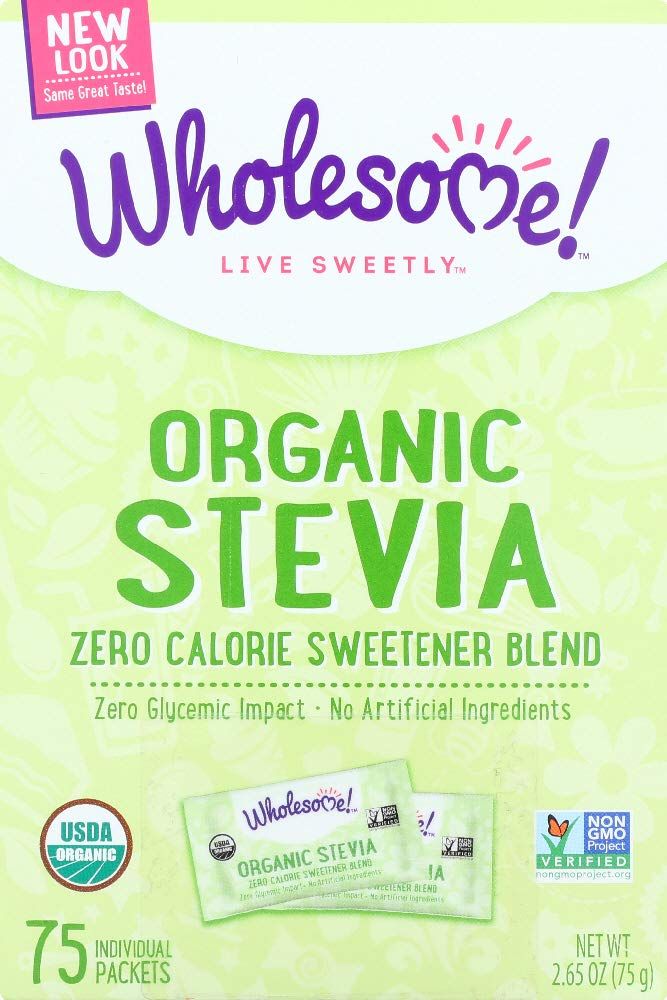 Wholesome Sweeteners Sweetener Stevia 75 Count (Pack of 1)