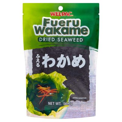 Wel-Pac - Fueru Wakame (Dried Seaweed) Net Wt. 2 Oz.