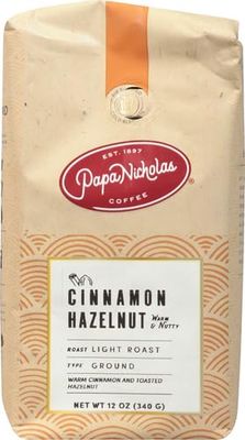 Papa Nicholas Coffee Ground Cinnamon Hazelnut Light