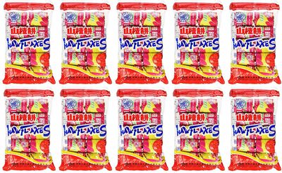 Haw Flakes 3.18 Oz / 90 G (Pack of 10)-SET OF 10