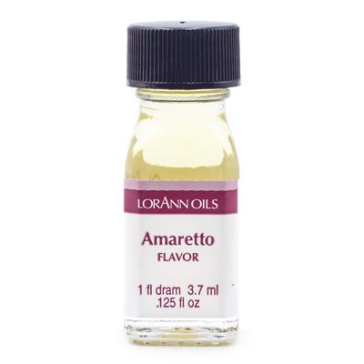 LorAnn Amaretto SS Flavor, 1 dram bottle (.0125 fl oz - 3.7ml - 1 teaspoon)