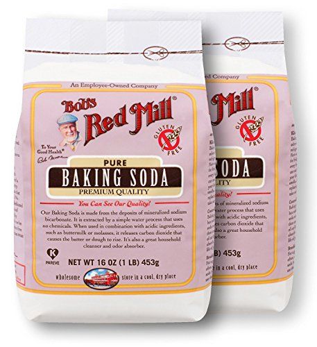 Baking Soda, Gluten Free 2/16oz Bob&#39;s Red Mill, Packaging May Vary