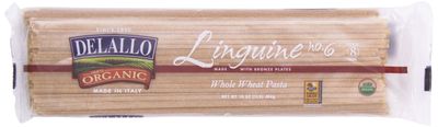 DeLallo Whole Wheat Linguine Organic Pasta, 16 Oz