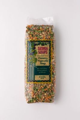 Sierra Soups Country Vegetable Soup, 19.2-Ounce Bags (Pack of 6)
