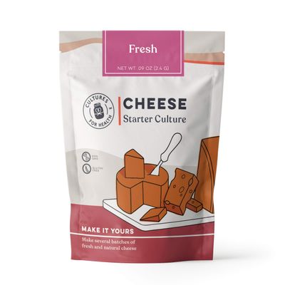 Cultures for Health Fresh Cheese Starter | 4 Packets Direct-Set Mesophilic Culture + 2 Rennet Tablets for Cheese Making | DIY Soft Cheese, Like Blue Cheese, Cream Cheese, Chevre, Cottage Cheese &amp; More