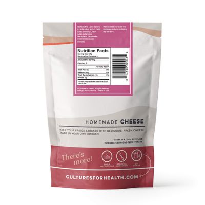 Cultures for Health Fresh Cheese Starter | 4 Packets Direct-Set Mesophilic Culture + 2 Rennet Tablets for Cheese Making | DIY Soft Cheese, Like Blue Cheese, Cream Cheese, Chevre, Cottage Cheese & More