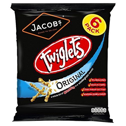 Jacob&#39;s Twiglets Snacks 6 X 24G