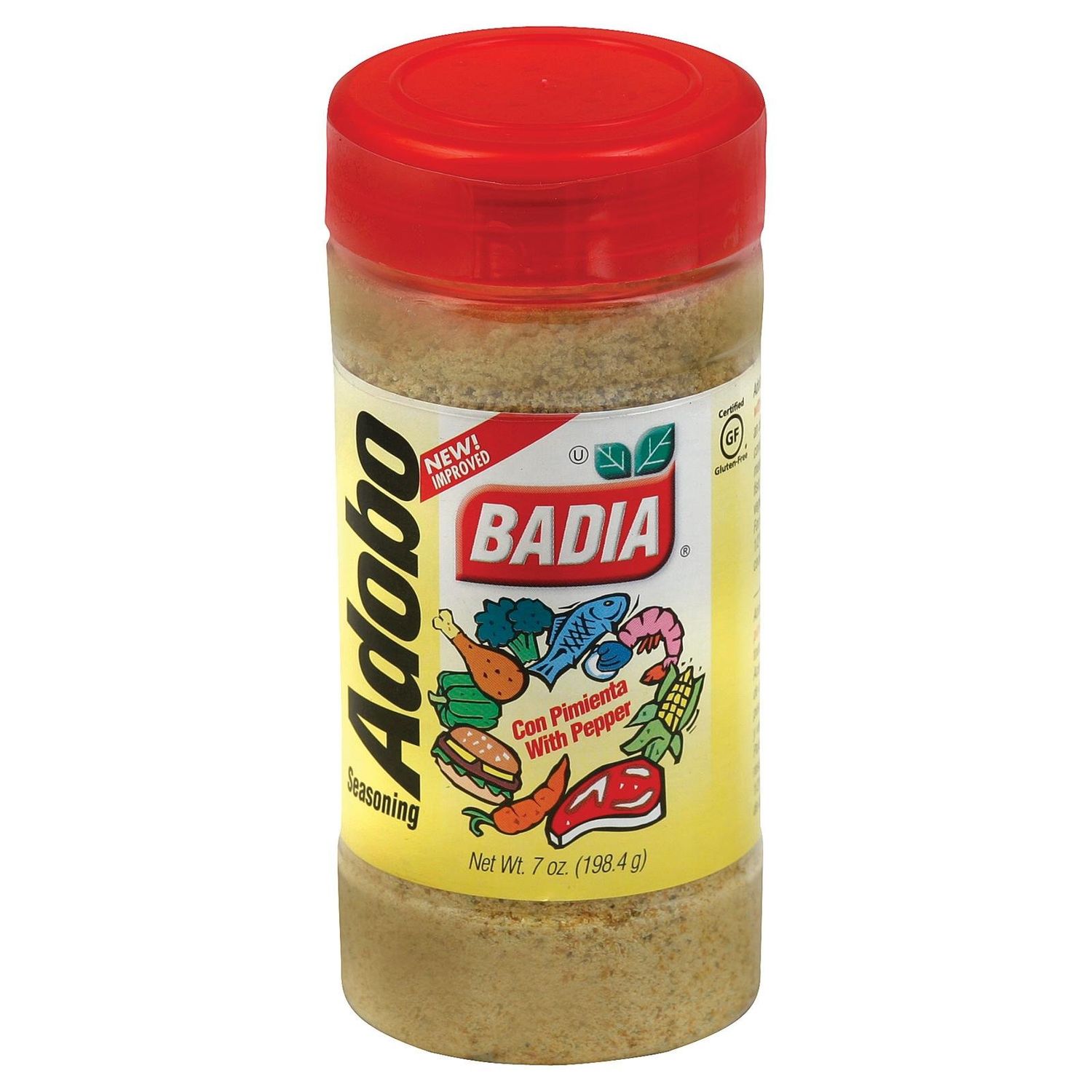 Badia Adobo Seasoning with Pepper, 7 oz