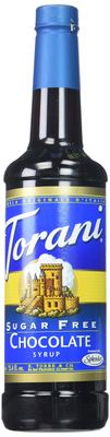 Torani Sugar Free Syrup, Chocolate, 25.4 Ounce (Pack of 1)