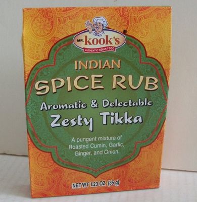 Mr. Kook&#39;s Zesty Tikka Rub 1.23 Oz (3 Pack)