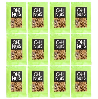 Walnuts Raw Individual Nut Snacks for On-the-Go | 12 Convenient Nut Snacks for School | Bulk Nuts Variety | Individual Packs (1.5 oz Each) by Oh Nuts