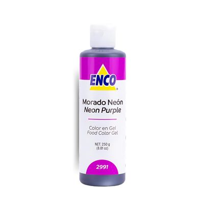 ENCO Gel Food Coloring 8.8 oz (NEON PURPLE)