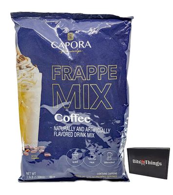 Capora Frappe Coffee Mix, Medium-Dark Roast, 3.5 lb. - Pack of 1