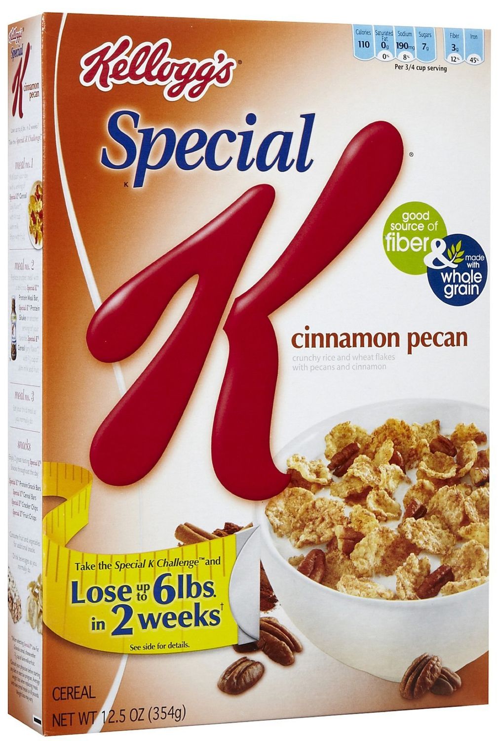 Kellogg&#39;s Special K Cinnamon Pecan Cereal, 12.5 oz