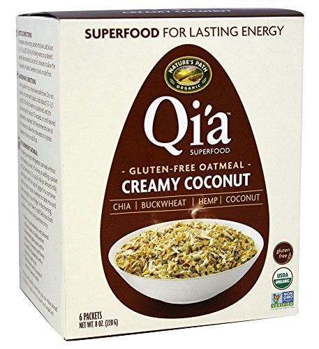 Qia Oatmeal Coconut, 8 Ounce (Pack of 6)