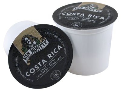 Van Houtte Costa Rica Coffee Keurig K-Cups, 72 Count