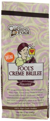 Coffee Fool&#39;s Decaf Creme Brulee (Whole Bean)