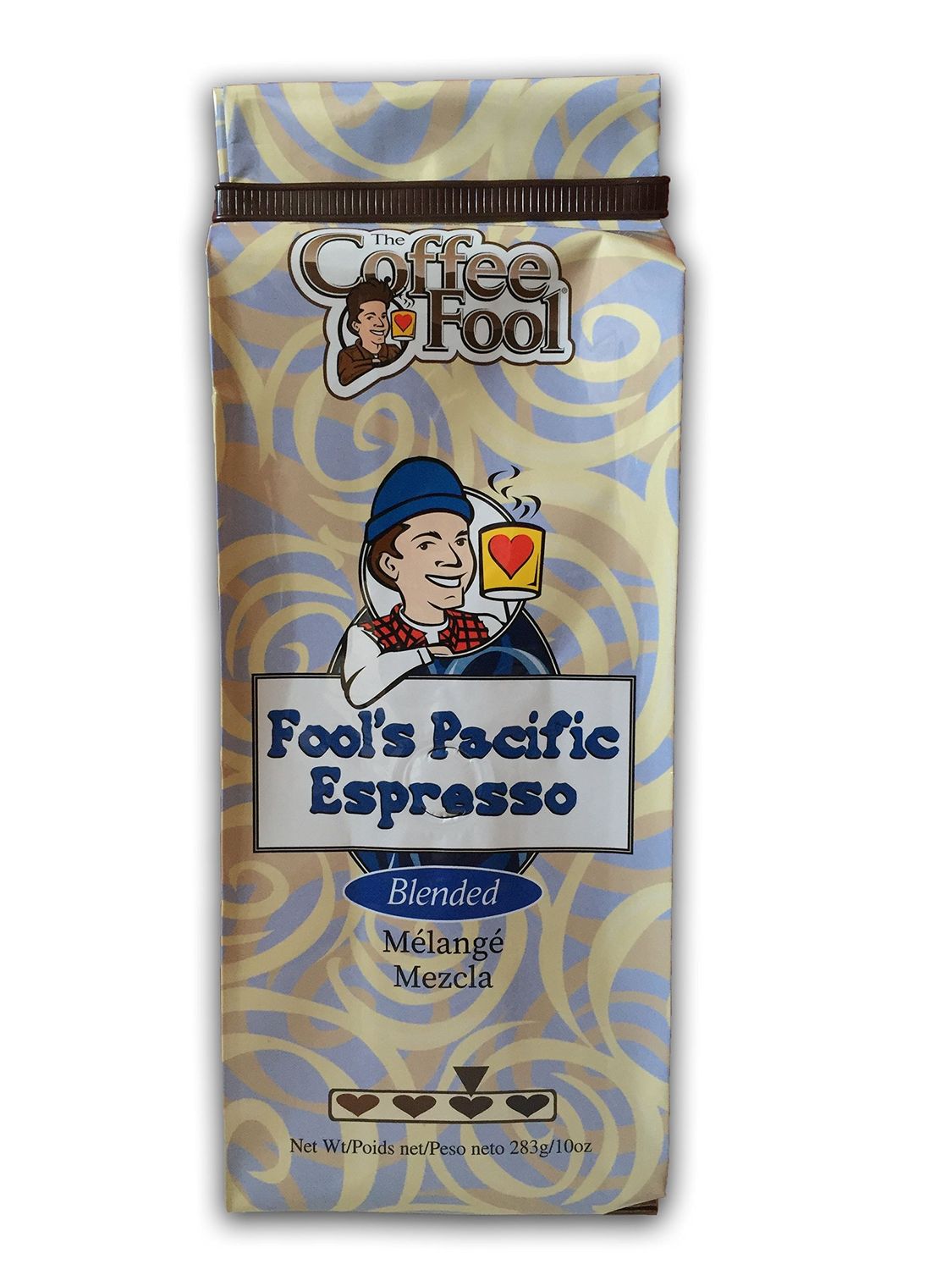 Coffee Fool&#39;s Decaf Pacific Espresso (Very Fine Grind)