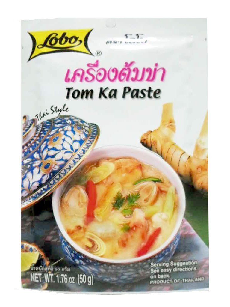 Lobo Brand Thai Tom Ka Paste - 1.76oz. (3 Packages)