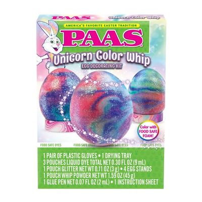 PAAS Unicorn Color Whip Egg Decorating Kit - America&#39;s Favorite Easter Tradition