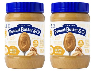 Peanut Butter &amp; Co. The Bees Knees (Honey) Peanut Butter, Gluten Free, 16 Ounce (Pack of 2)