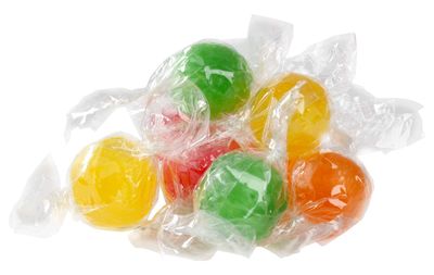 Bayside candy Sour Balls | Bulk Hard Candy Wrapped | Tangy Fruit Sour Balls | Assorted Orange Lemon Strawberry Cherry Green Apple Candy (3LB)