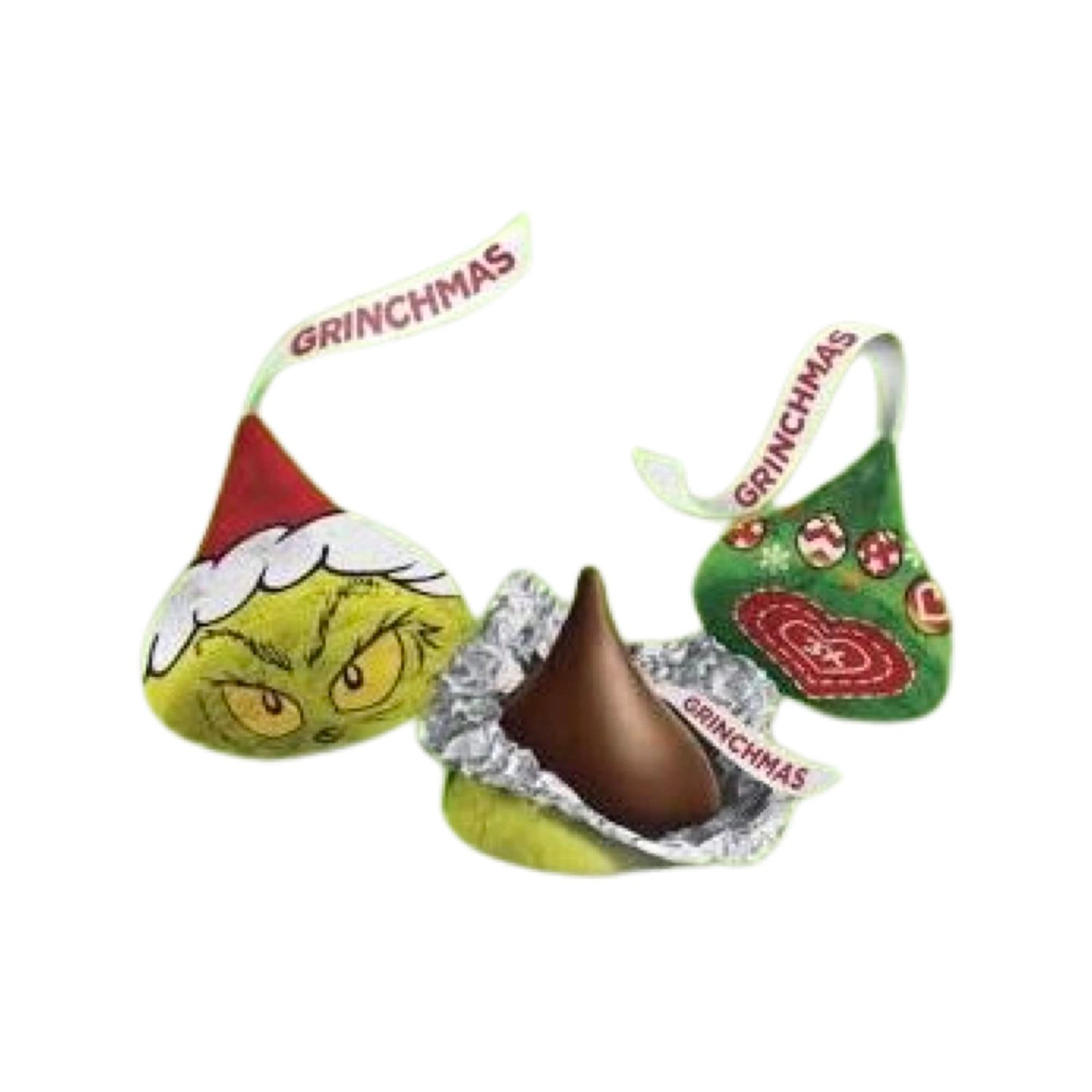 Hershey&#39;s Kisses Grinch 2 Lb| Chocolate Treats, Great for Wedding, Easter, Christmas, Halloween, Movies | Individually Wrapped, 2 Pounds (Grinch)