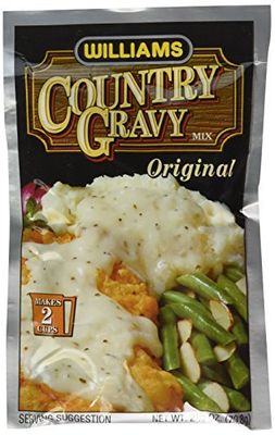 Williams Original Country Gravy Mix - Buy Twelve And Save Each Package Is 2.5 Oz (Pack Of 12)