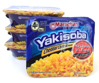 Maruchan Yakisoba Cheddar, 3.96 Ounces (Pack of 4)