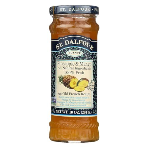 St Dalfour Pineapple Mango 10 Oz (Pack of 6)