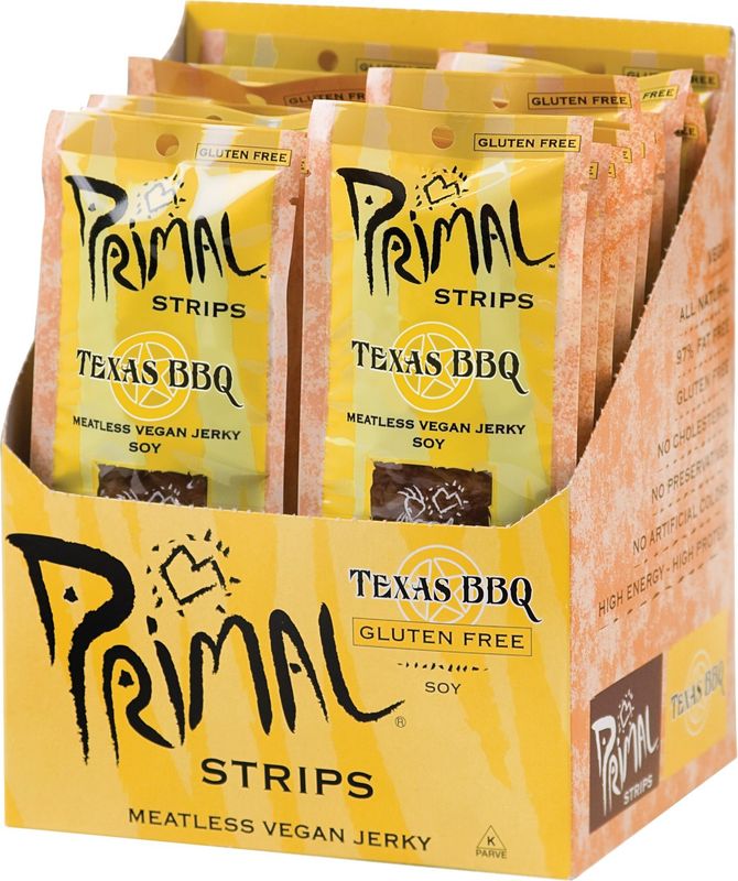 Texas BBQ Meatless Vegan Jerky - 24 Pack